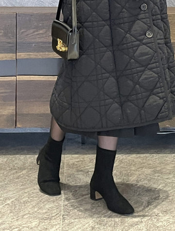 Seber Suede Span Ankle Boots (5.5cm)